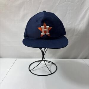 Vintage Houston Astros Designer Award Headwear Made By TEI Snapbackhat